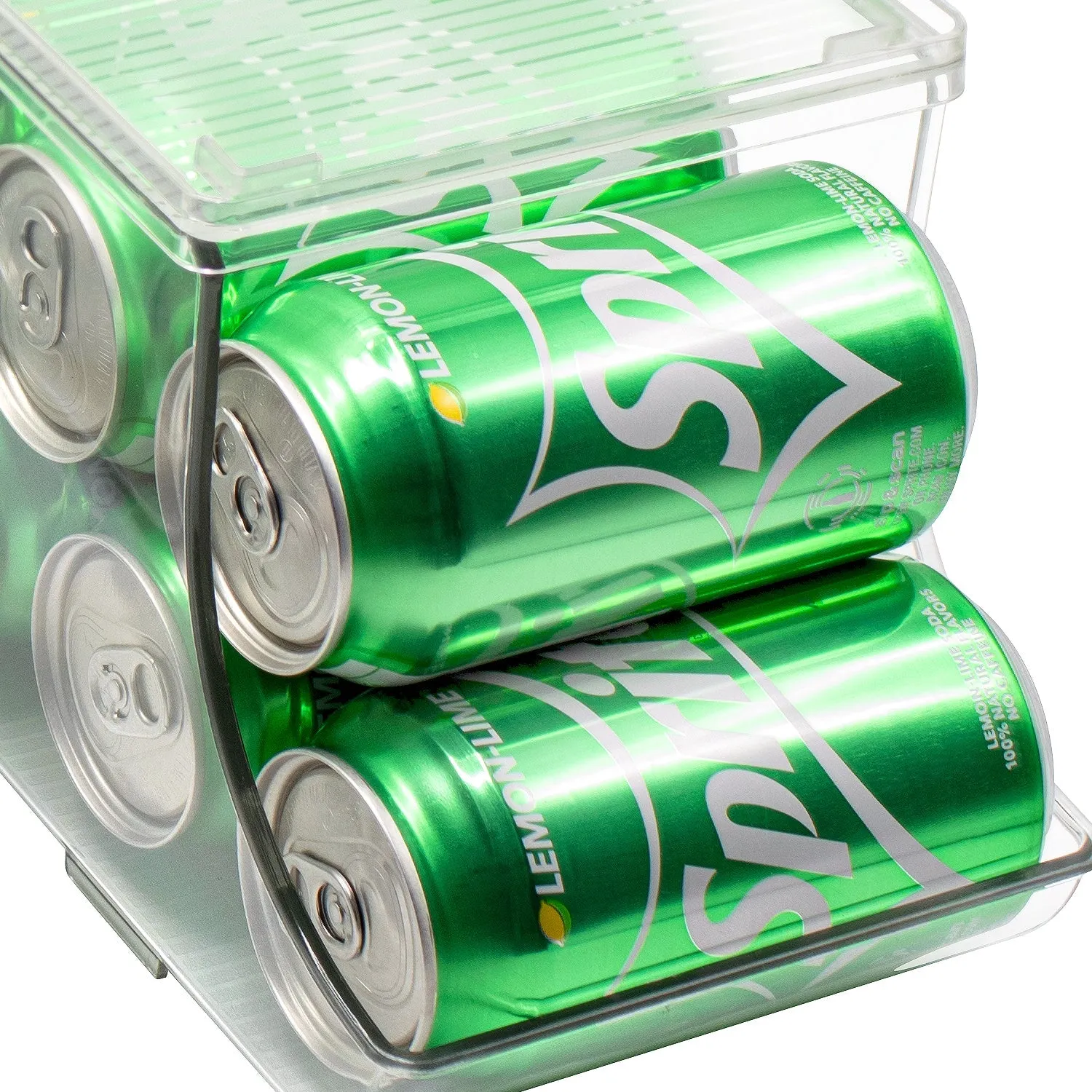 12 Can Soda Can Organizer Drink Dispenser Set