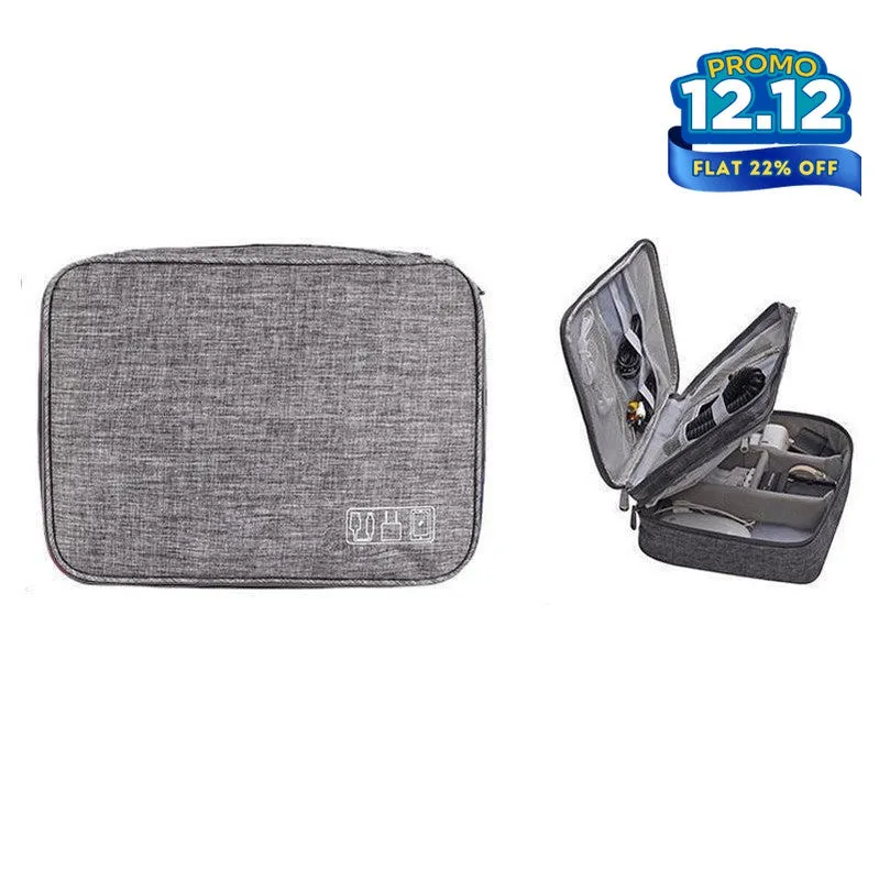 3 Layer Gadget Pouch Organizer