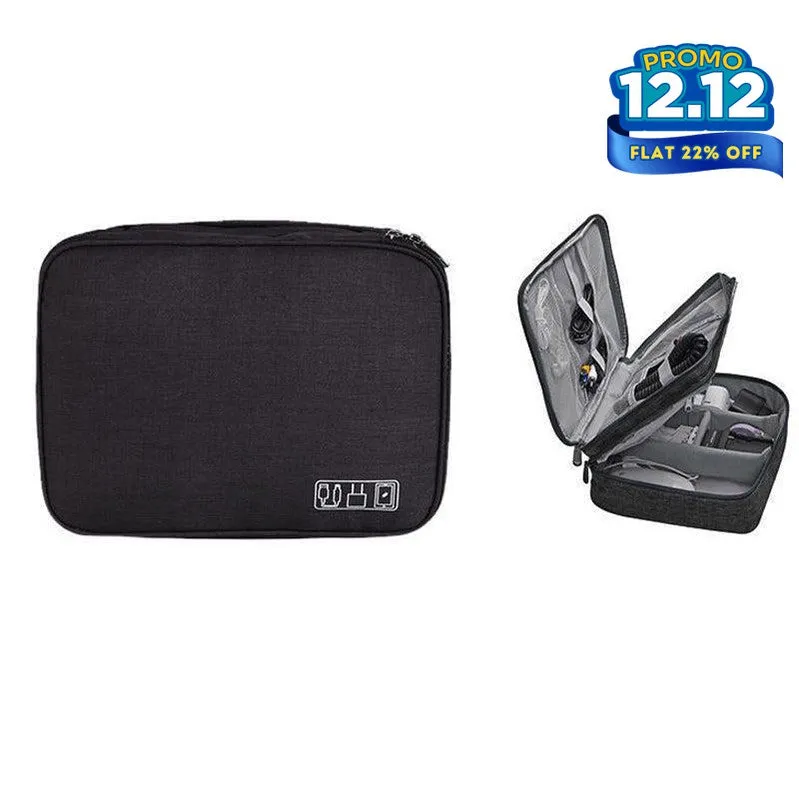 3 Layer Gadget Pouch Organizer
