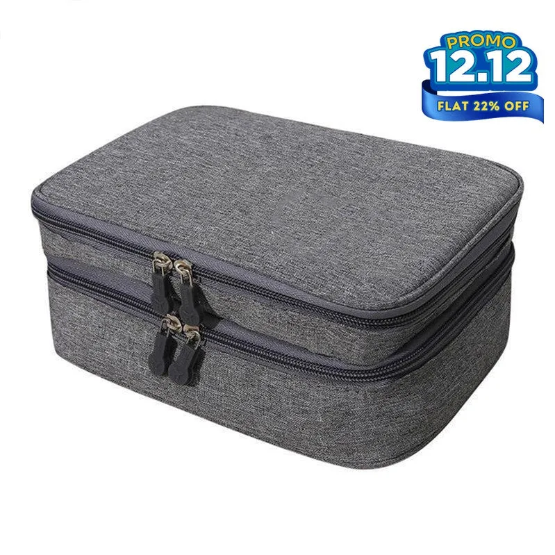 3 Layer Gadget Pouch Organizer