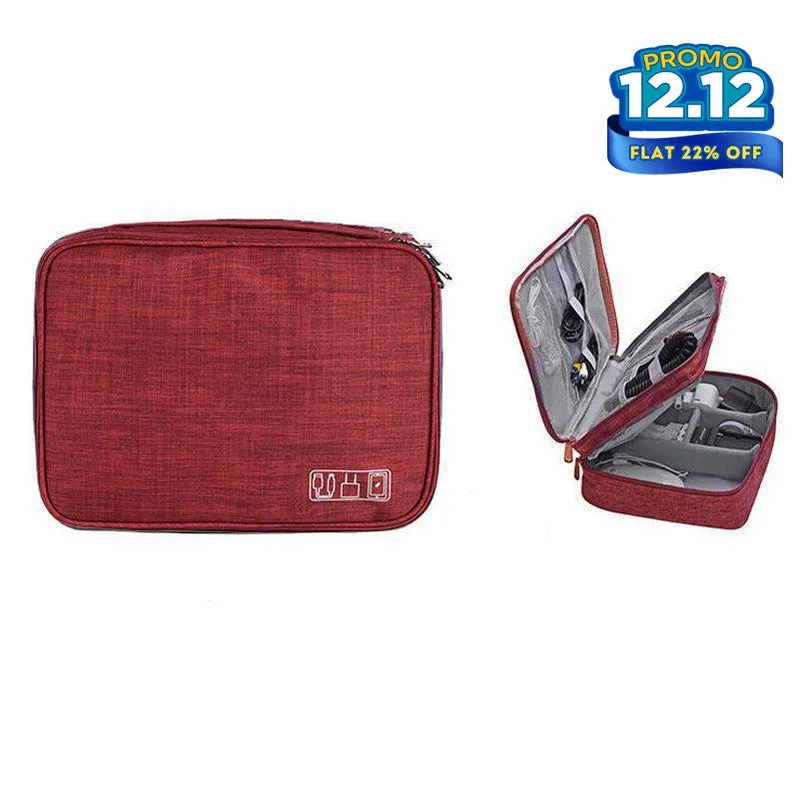 3 Layer Gadget Pouch Organizer