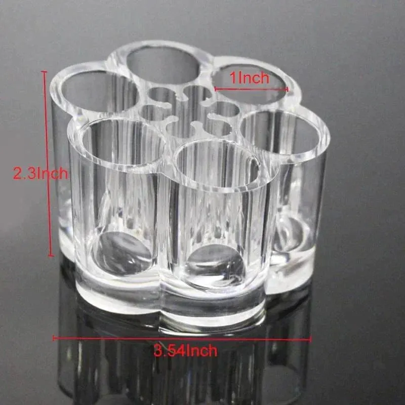 6 Holes Acrylic Makeup Organizer