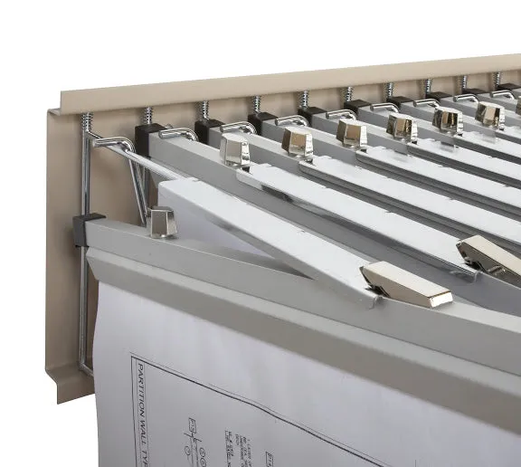 617 Pivot Wall Rack with Brackets for Blueprints