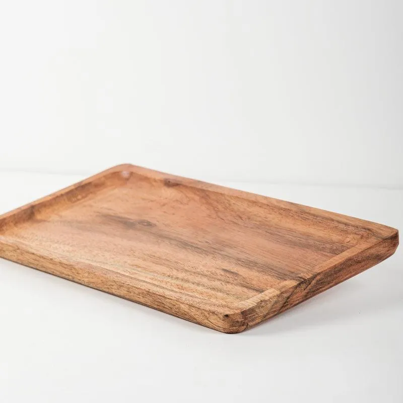 Acacia Wood Amenity Tray