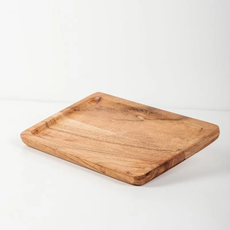 Acacia Wood Amenity Tray