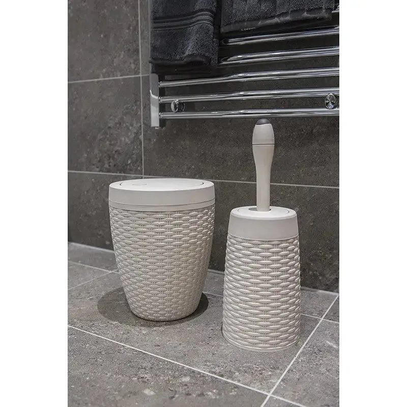 Addis Round Bathroom Bin With Swing Lid 5L - Assorted Designs