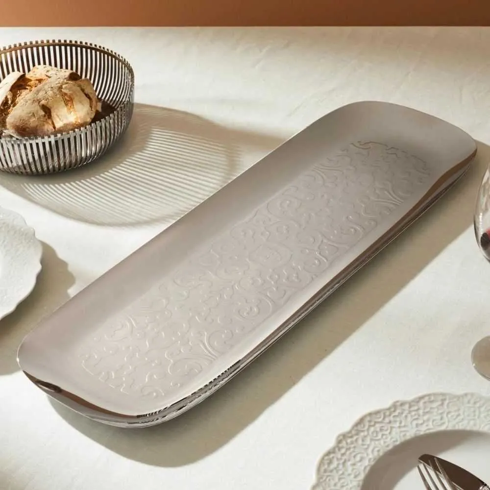 Alessi MW11 Dressed tray in steel