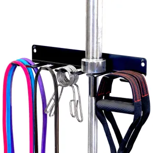 Athlone Gym Equipment Organizer for Bands, Jump Ropes, Foam Roller
