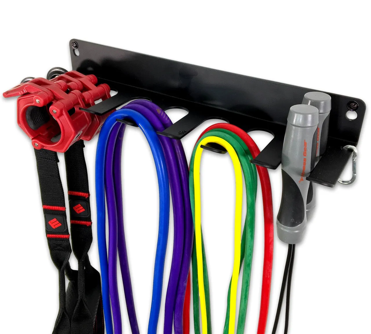 Athlone Gym Equipment Organizer for Bands, Jump Ropes, Foam Roller