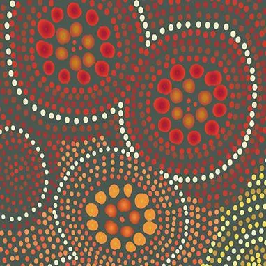 Bindigenous Red Bin Sticker (Fits 240L Bin)