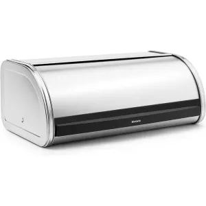 Brabantia Roll Top Bread Bin - Matt Steel