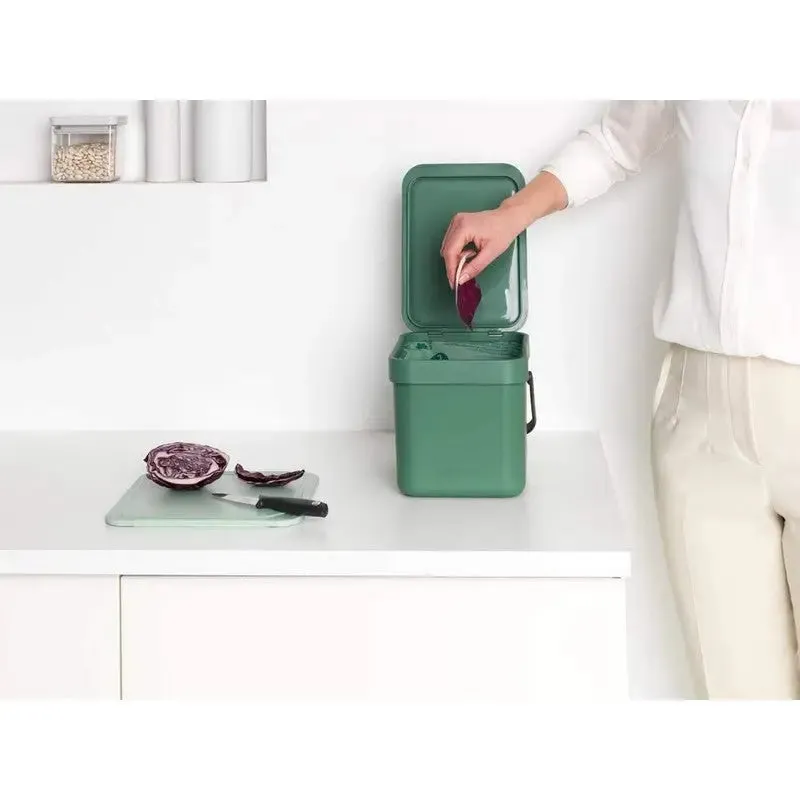 Brabantia Sort & Go Recycle Bin - 6 Litre - Assorted Colours