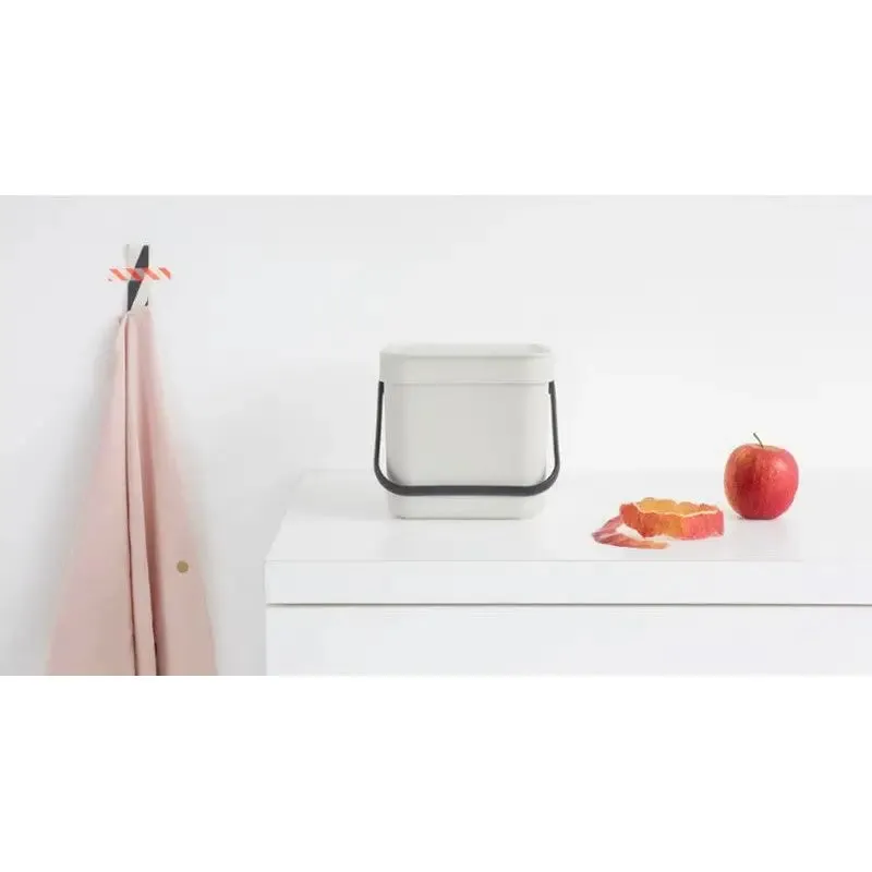 Brabantia Sort & Go Recycle Bin - 6 Litre - Assorted Colours
