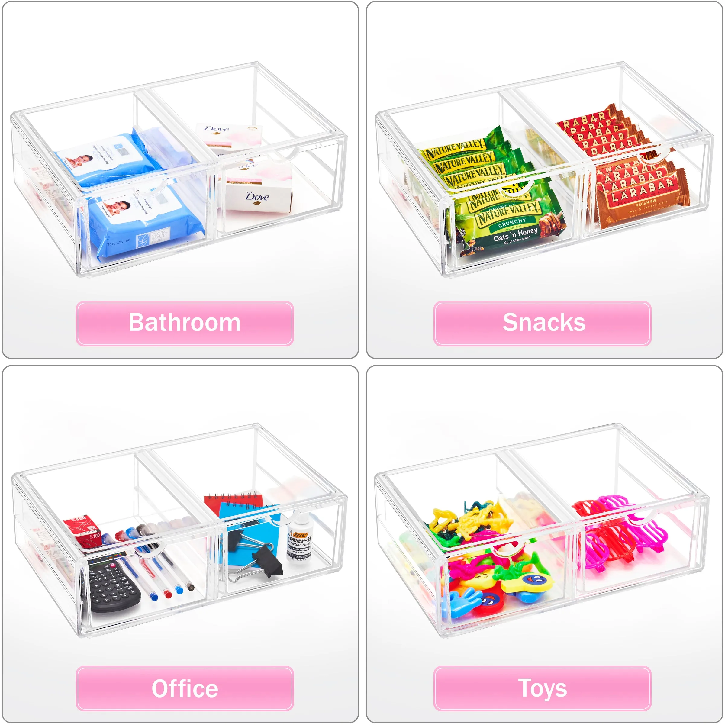 Cosmetic Organizer (2 Drawer)