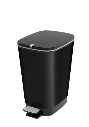 Curver Chic 35L Pedal Bin  - Black