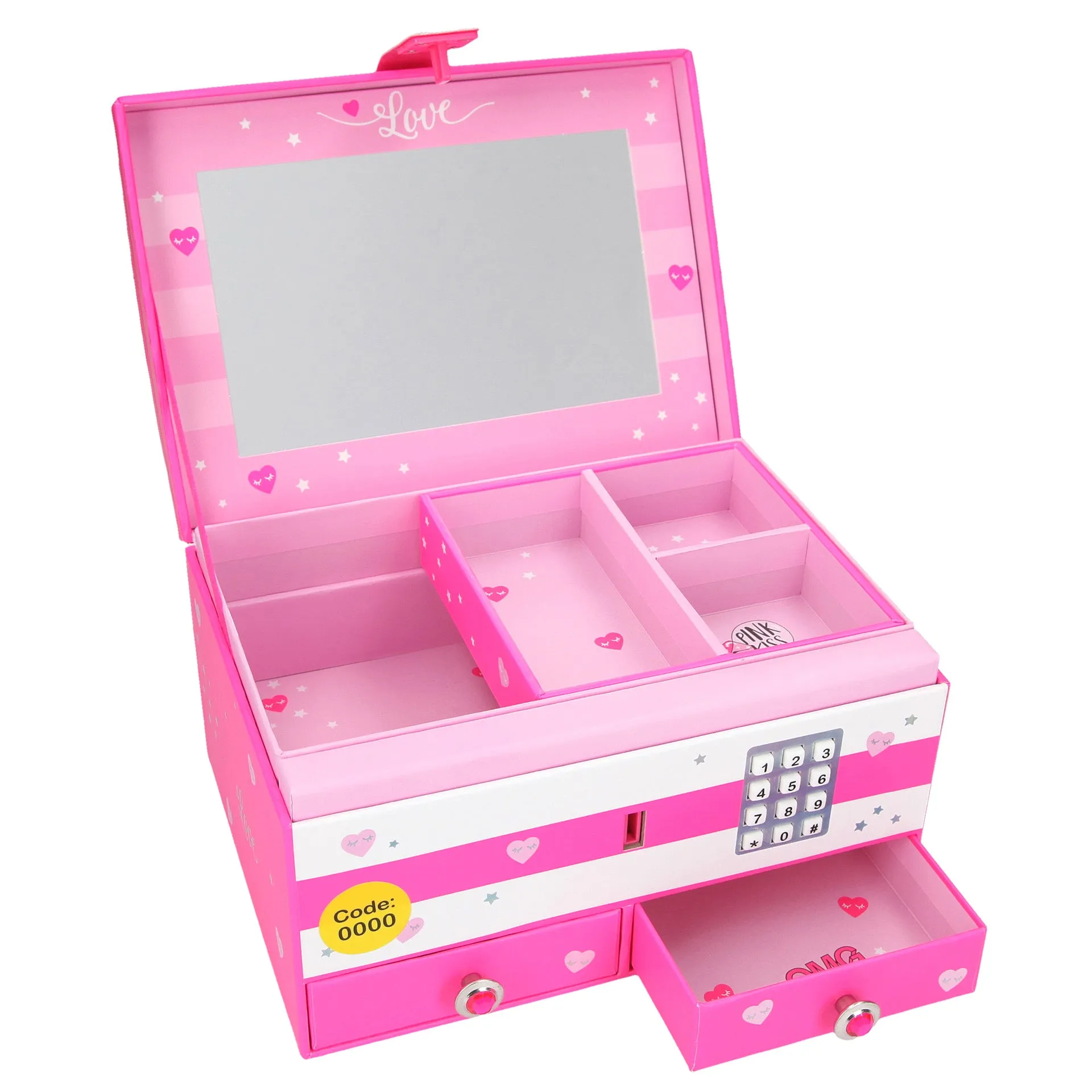 Depesche Topmodel Big Jewellery Box with Code and Sound, Motif 2