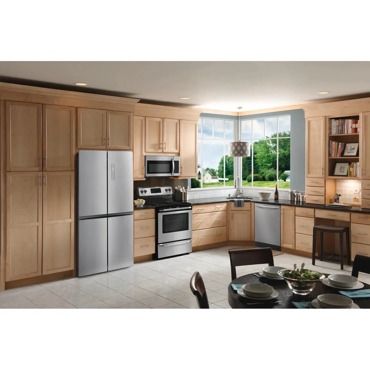 Frigidaire 17.4 cu.ft. French 4-Door Refrigerator FRQG1721AV
