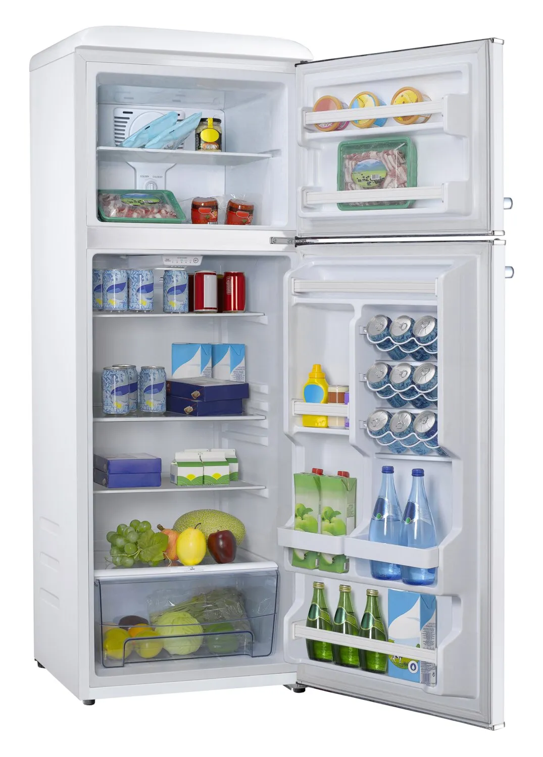 Galanz 12 Cu. Ft. Top-Freezer Retro Refrigerator - GLR12TWEEFR