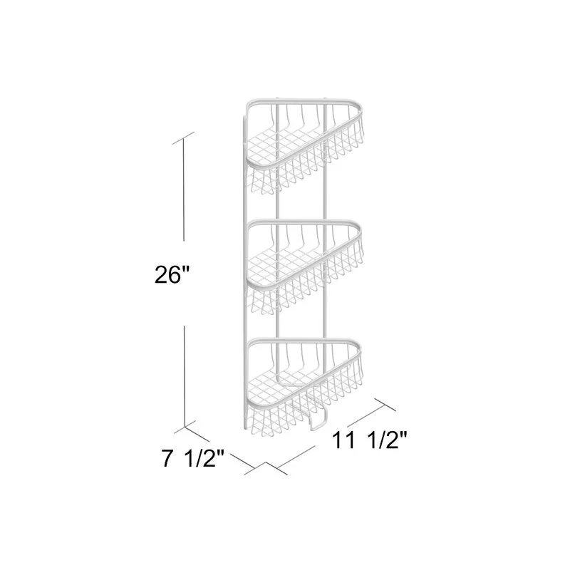 Gannew Bronze Freestanding Shower Caddy