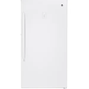 GE 14.1 cu. ft. Upright Freezer with LED Lighting FUF14DLRWW