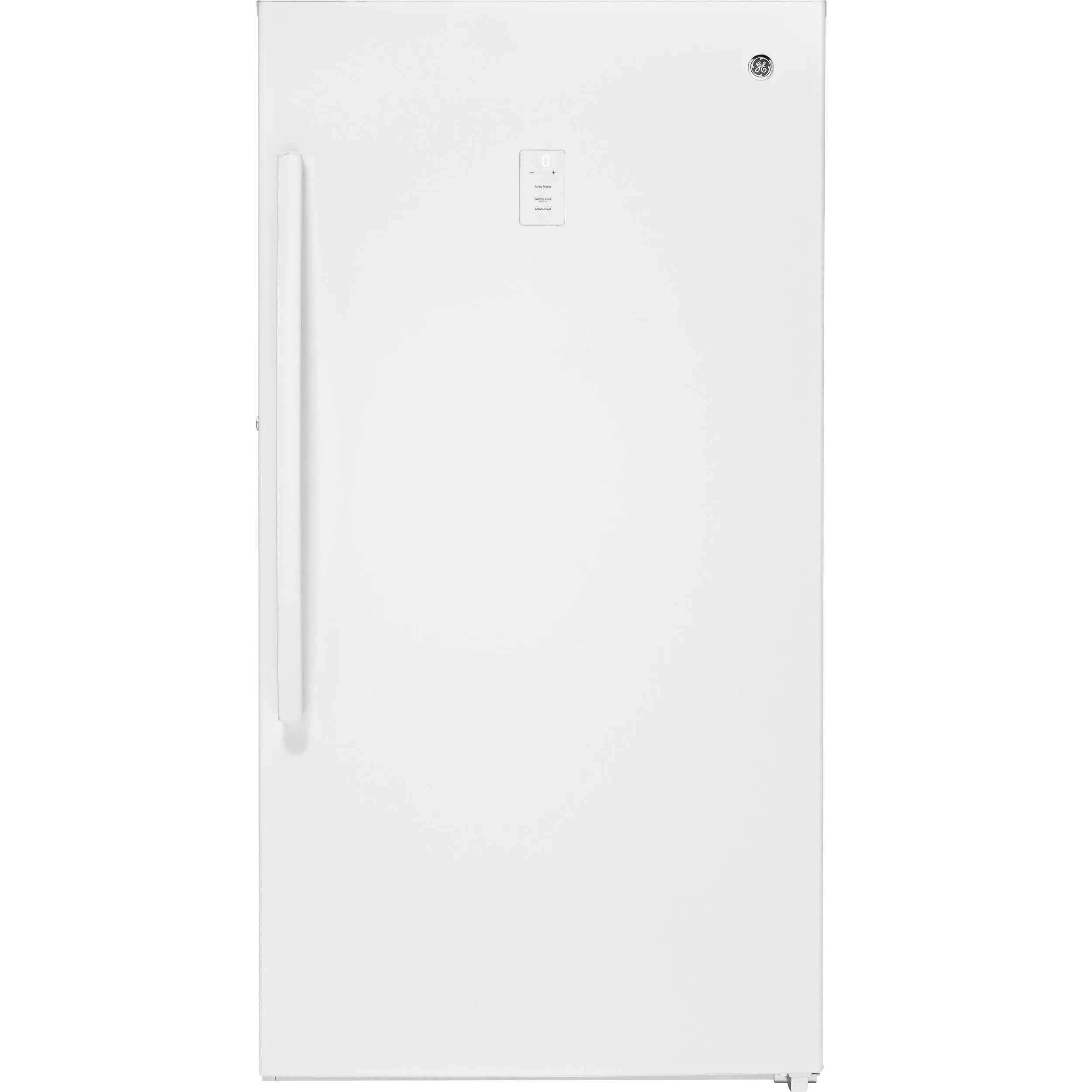 GE 14.1 cu. ft. Upright Freezer with LED Lighting FUF14DLRWW