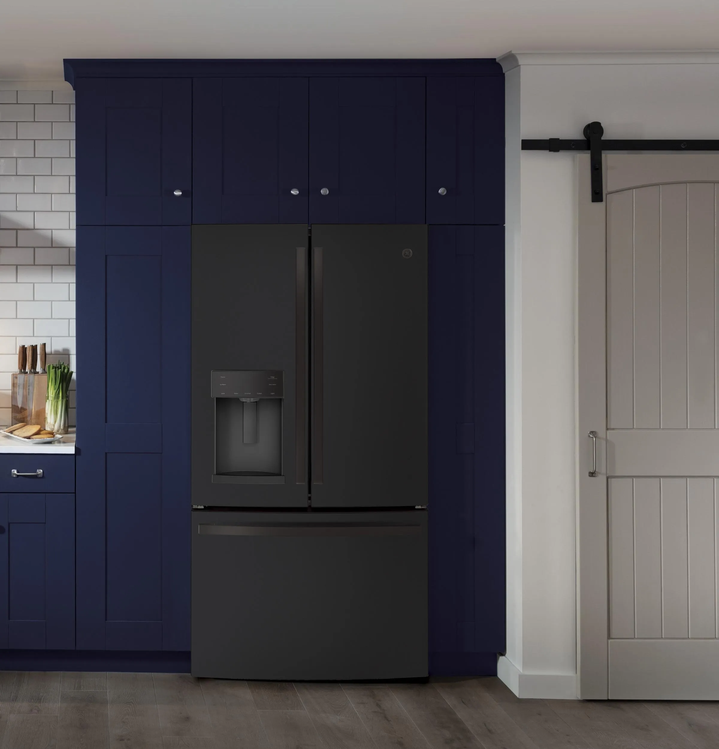 GFD28GELDS GE® 27.7 Cu. Ft. French-Door Refrigerator with Door In Door