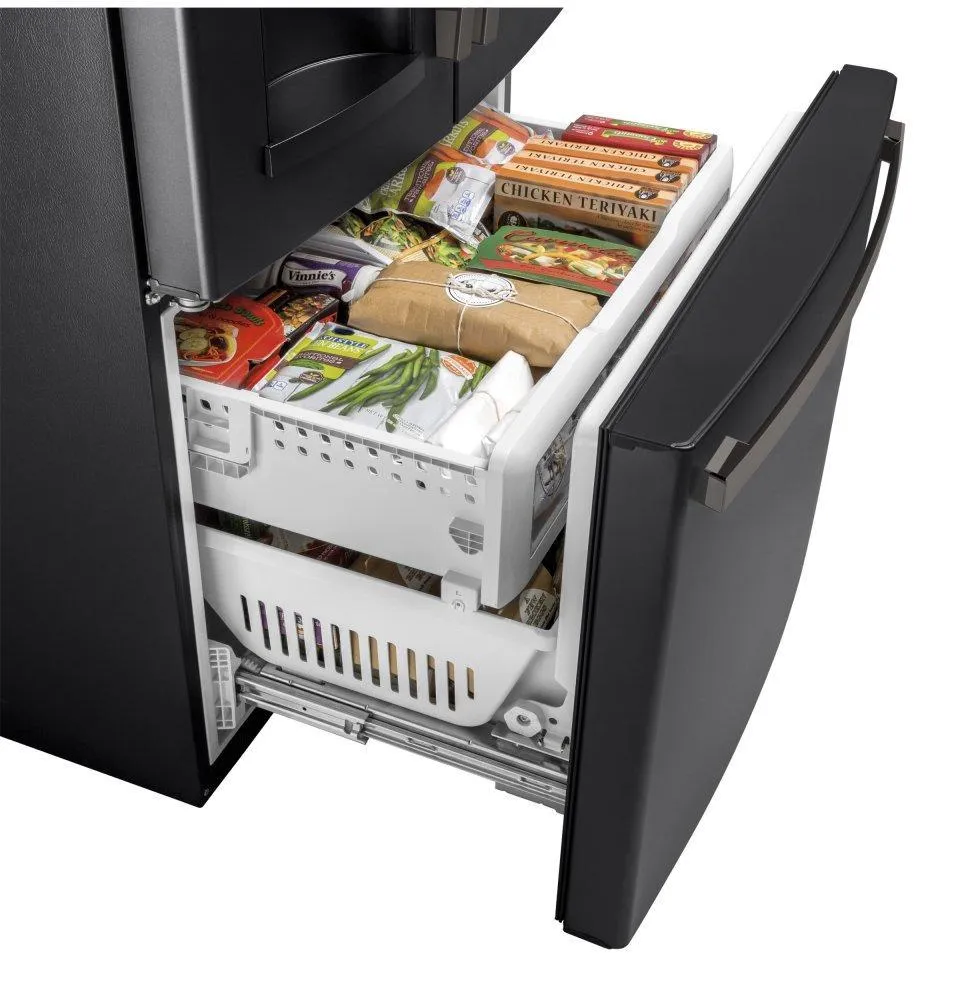 GFD28GELDS GE® 27.7 Cu. Ft. French-Door Refrigerator with Door In Door