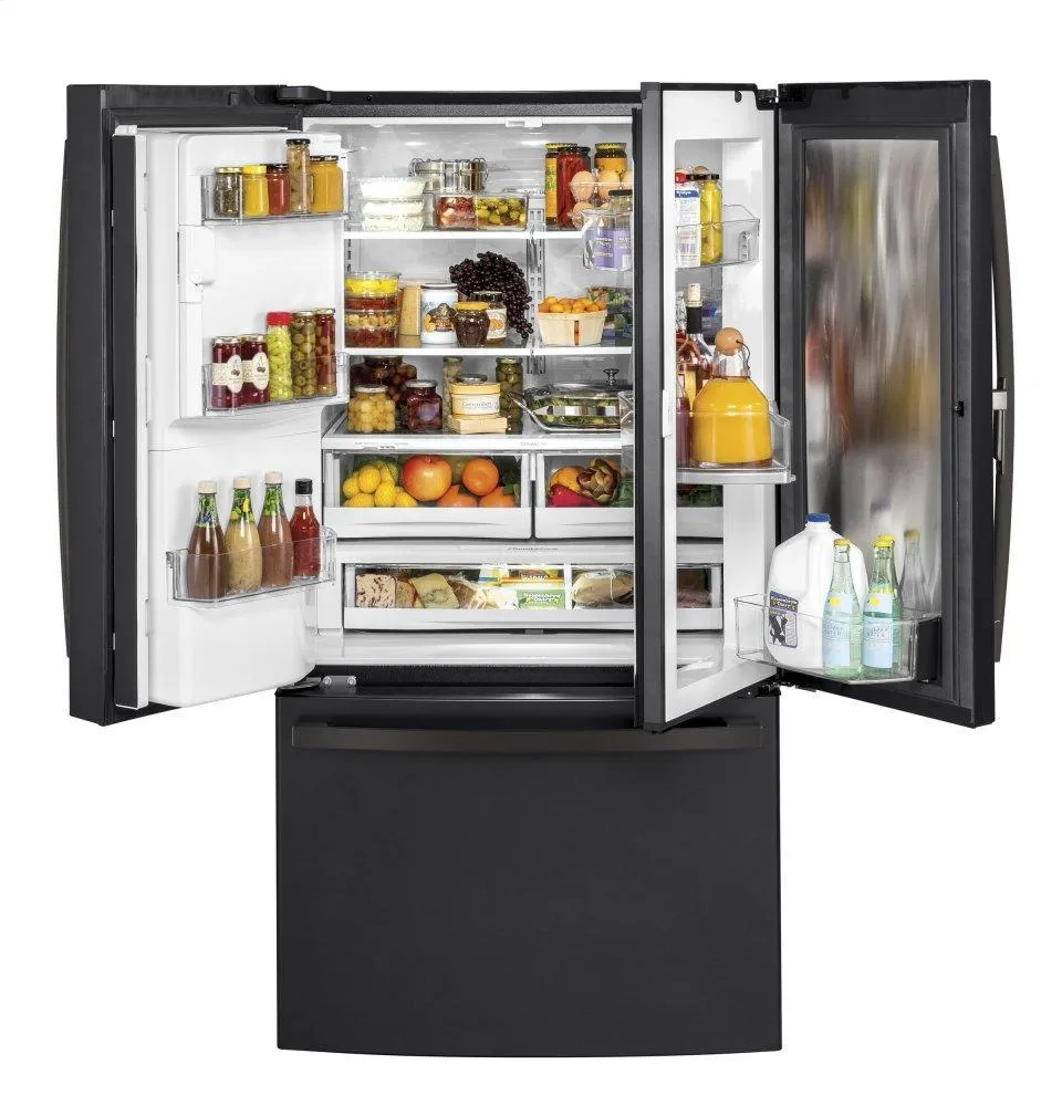 GFD28GELDS GE® 27.7 Cu. Ft. French-Door Refrigerator with Door In Door