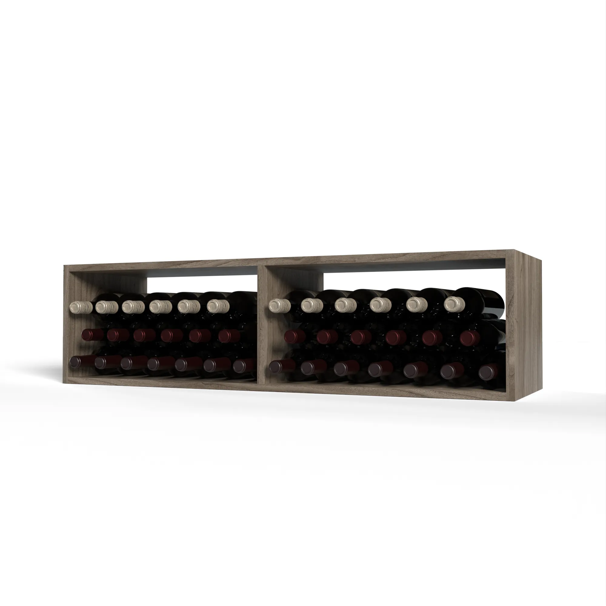 GrandCellar™ - 10 Column Full-Depth Bulk Wine Bin - 12"