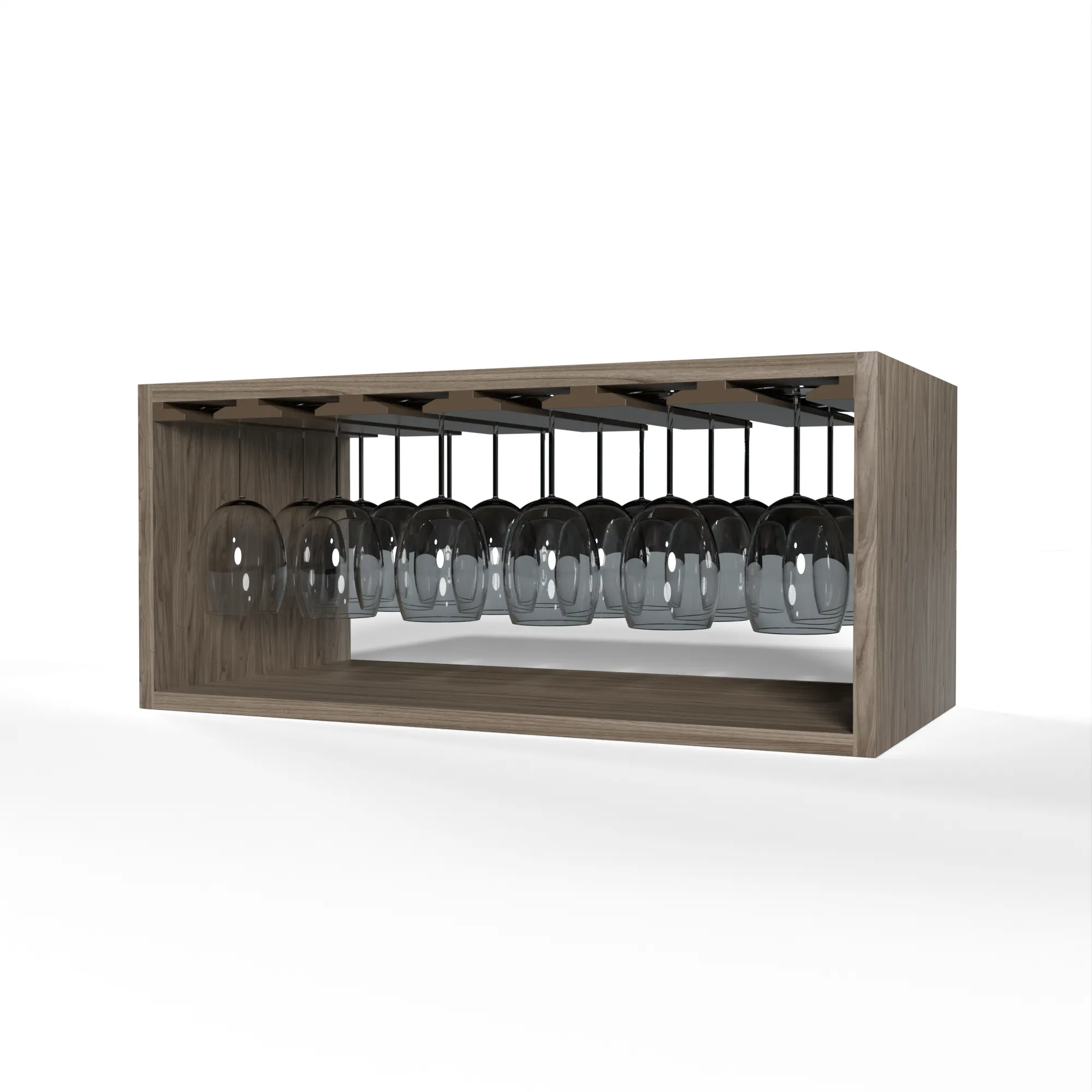 GrandCellar™ - 6 Column Full-Depth Stemware Rack  - 12"