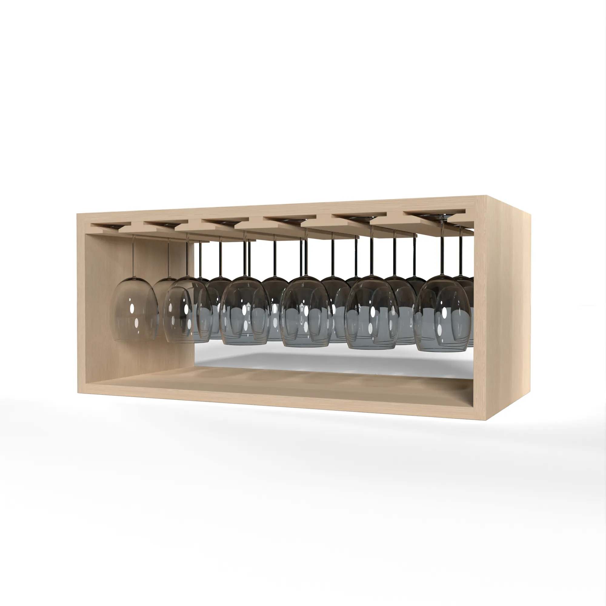 GrandCellar™ - 6 Column Full-Depth Stemware Rack  - 12"