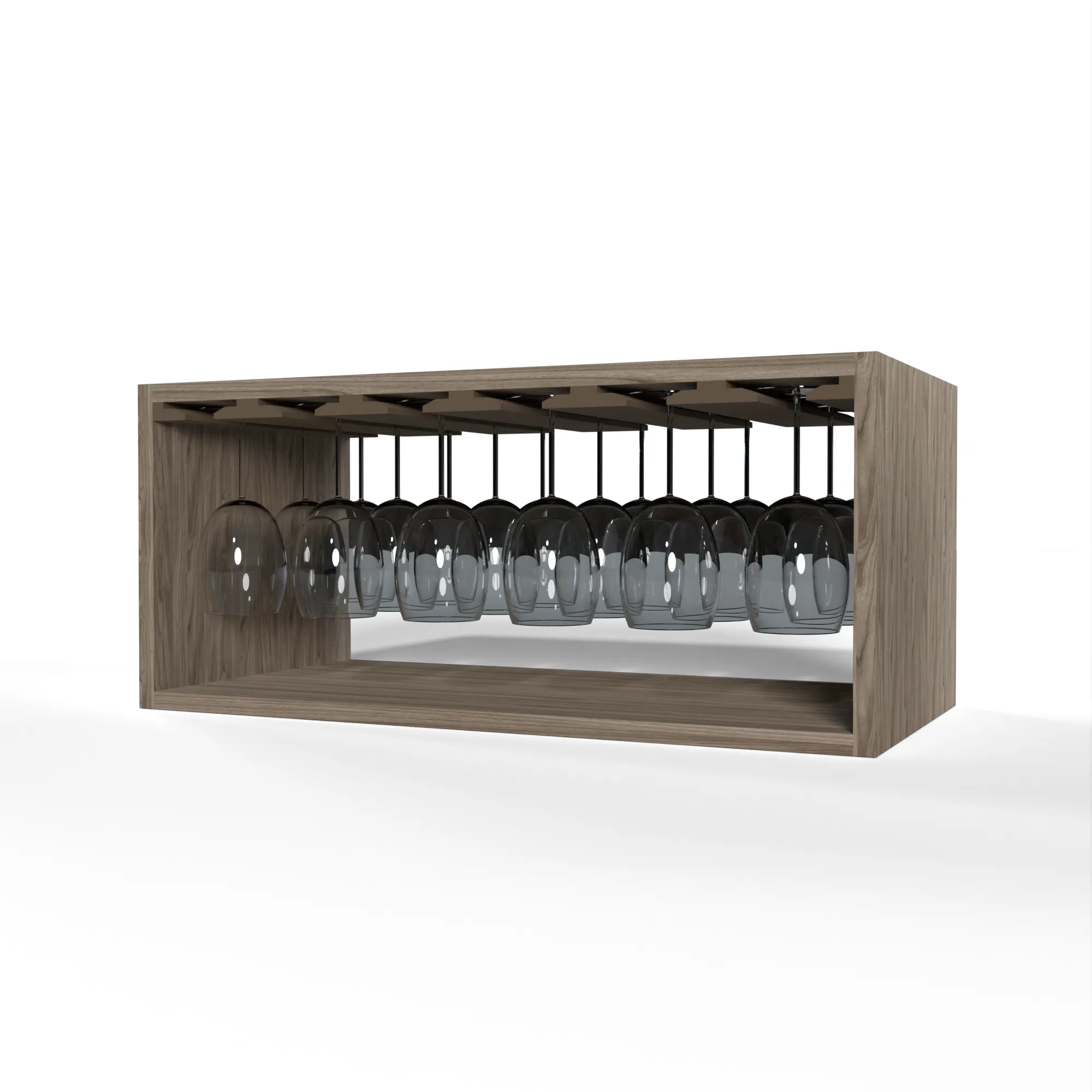 GrandCellar™ - 6 Column Full-Depth Stemware Rack  - 12"