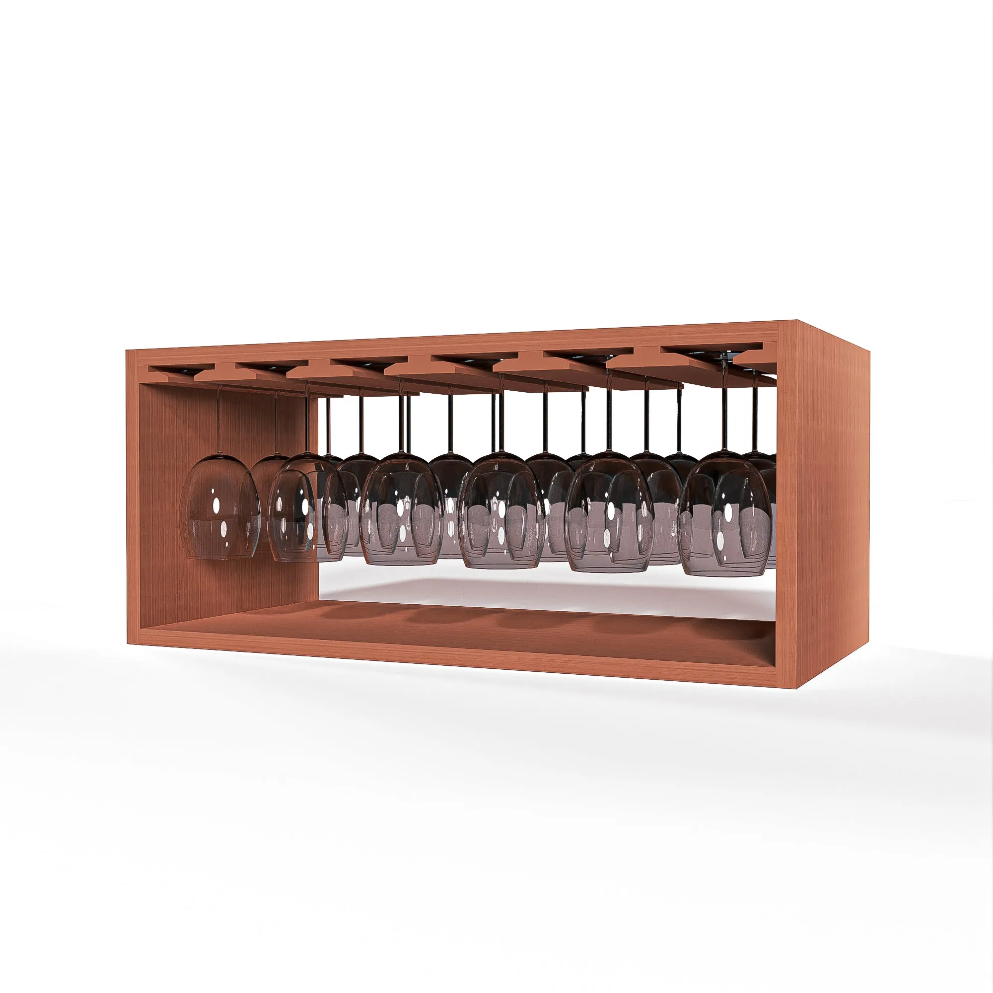 GrandCellar™ - 6 Column Full-Depth Stemware Rack  - 12"