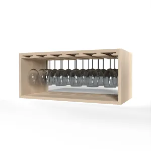 GrandCellar™ - 6 Column Full-Depth Stemware Rack  - 12"