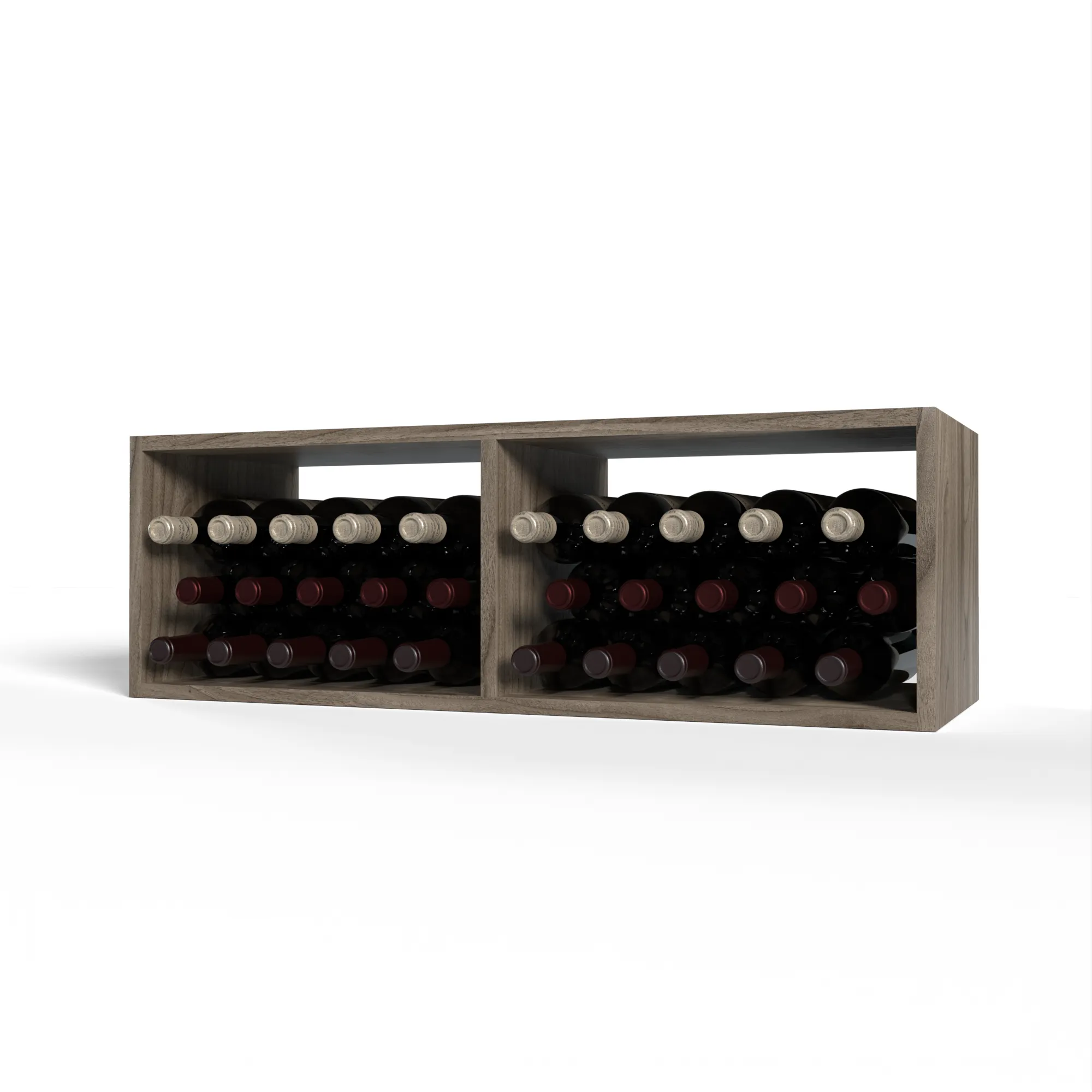 GrandCellar™ - 7 Column Full-Depth Bulk Wine Bin - 12"