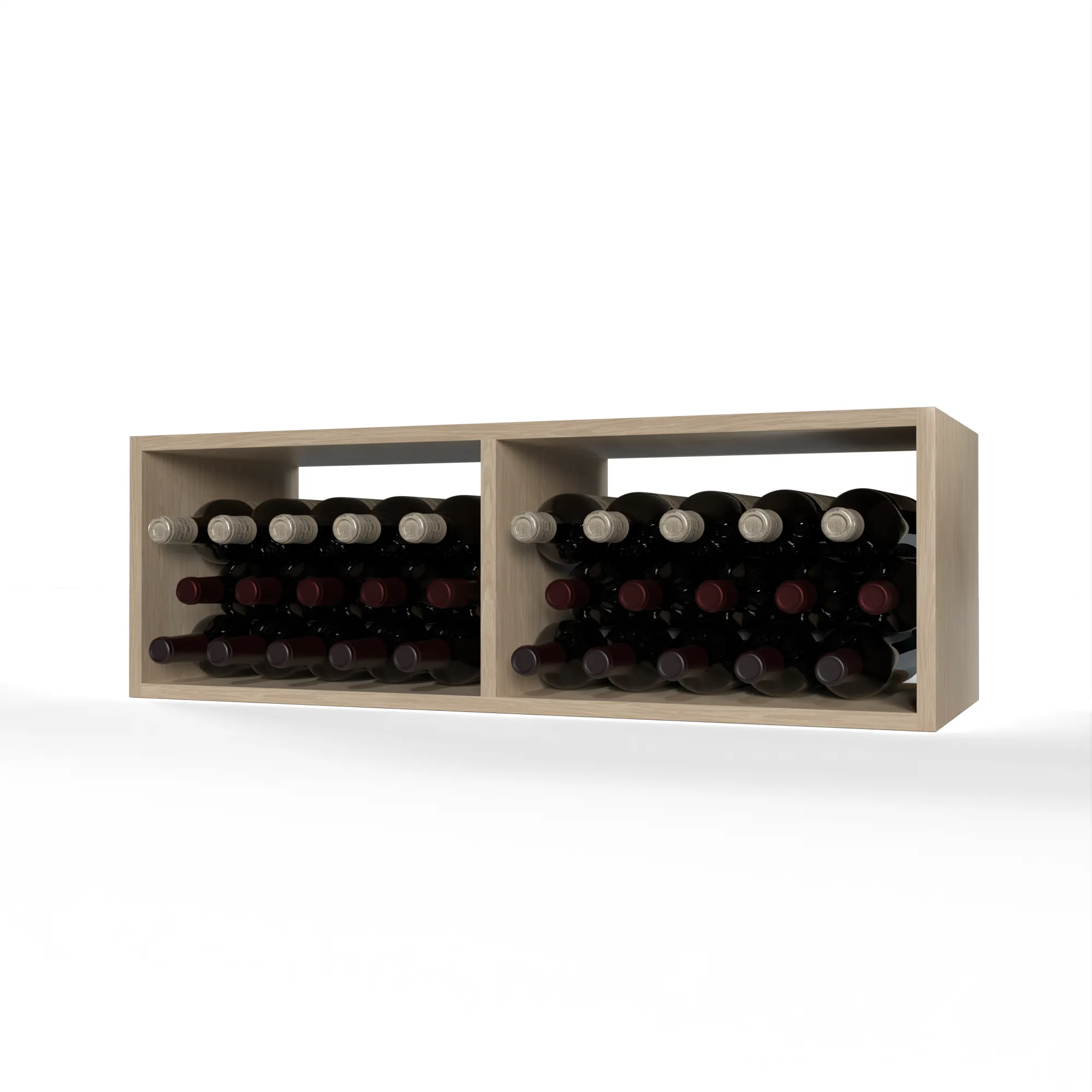 GrandCellar™ - 7 Column Full-Depth Bulk Wine Bin - 12"