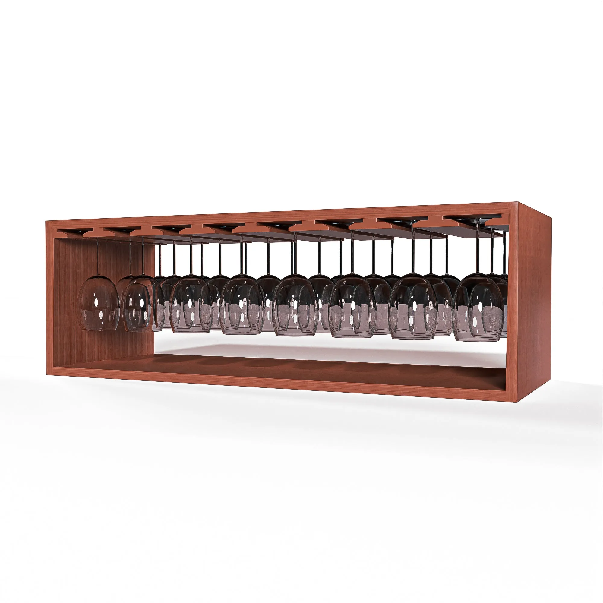 GrandCellar™ - 8 Column Full-Depth Stemware Rack  - 12"