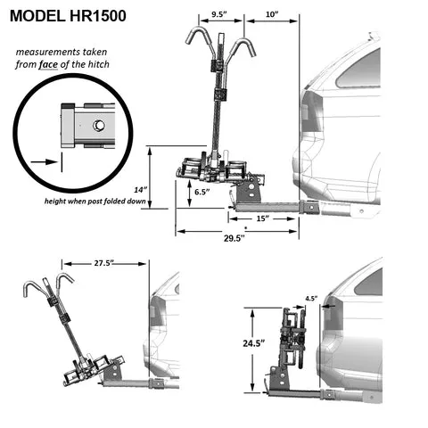 Hollywood Sport Rider HR1500 for E-Bike