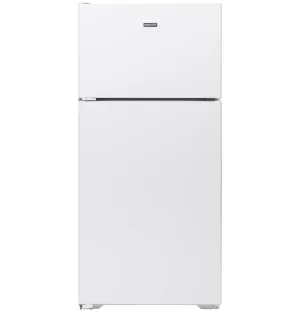 HPS16BTNLWW Hotpoint® 15.6 Cu. Ft. Recessed Handle Top-Freezer Refrigerator