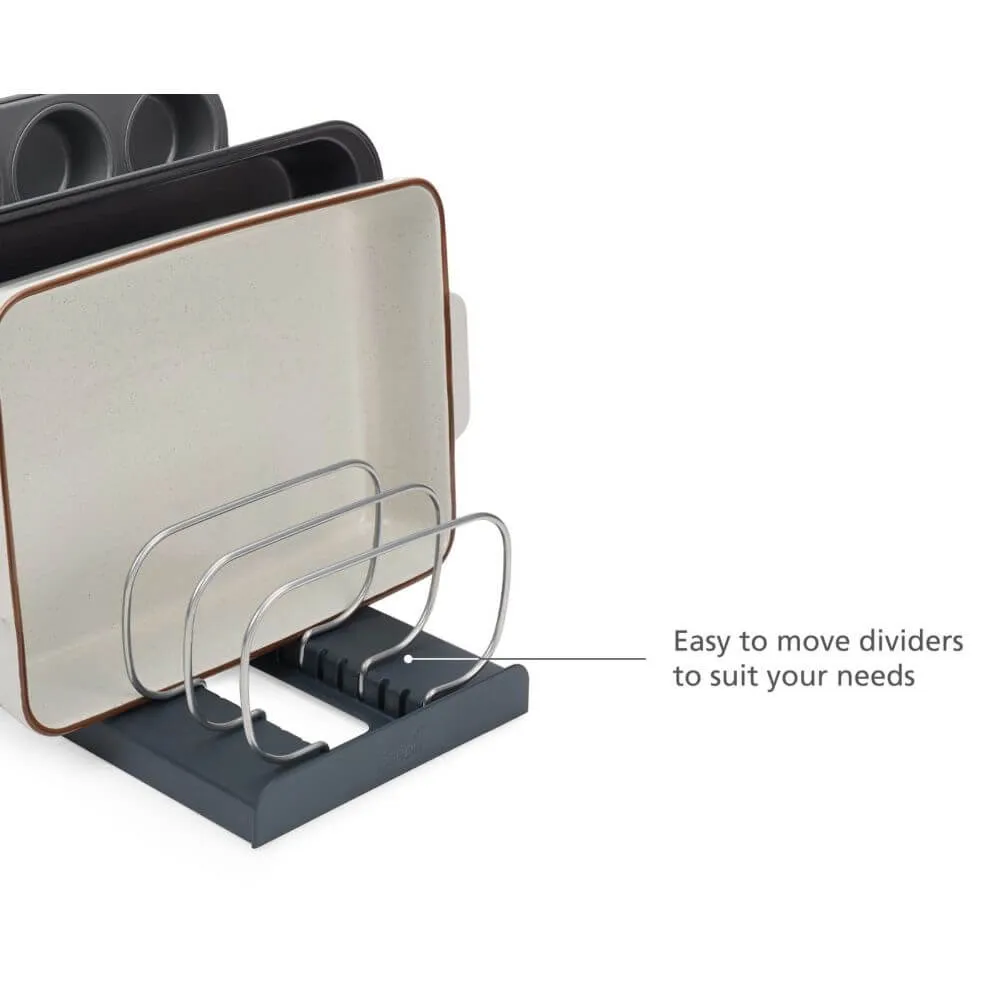 Joseph Joseph Adjustable Baking Tray Organiser Grey