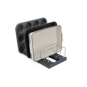 Joseph Joseph Adjustable Baking Tray Organiser Grey