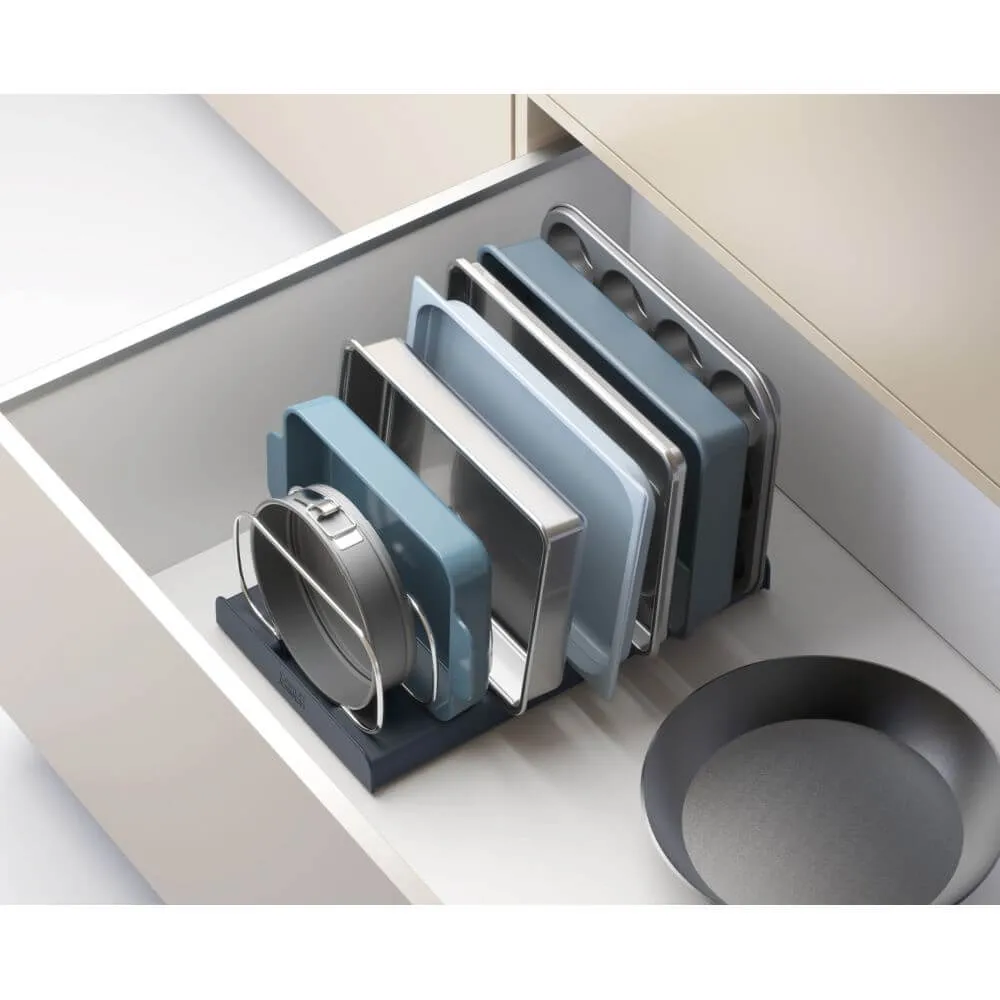 Joseph Joseph Adjustable Baking Tray Organiser Grey
