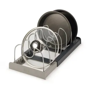 Joseph Joseph DrawerStore Expandable Cookware Organiser Rack Grey
