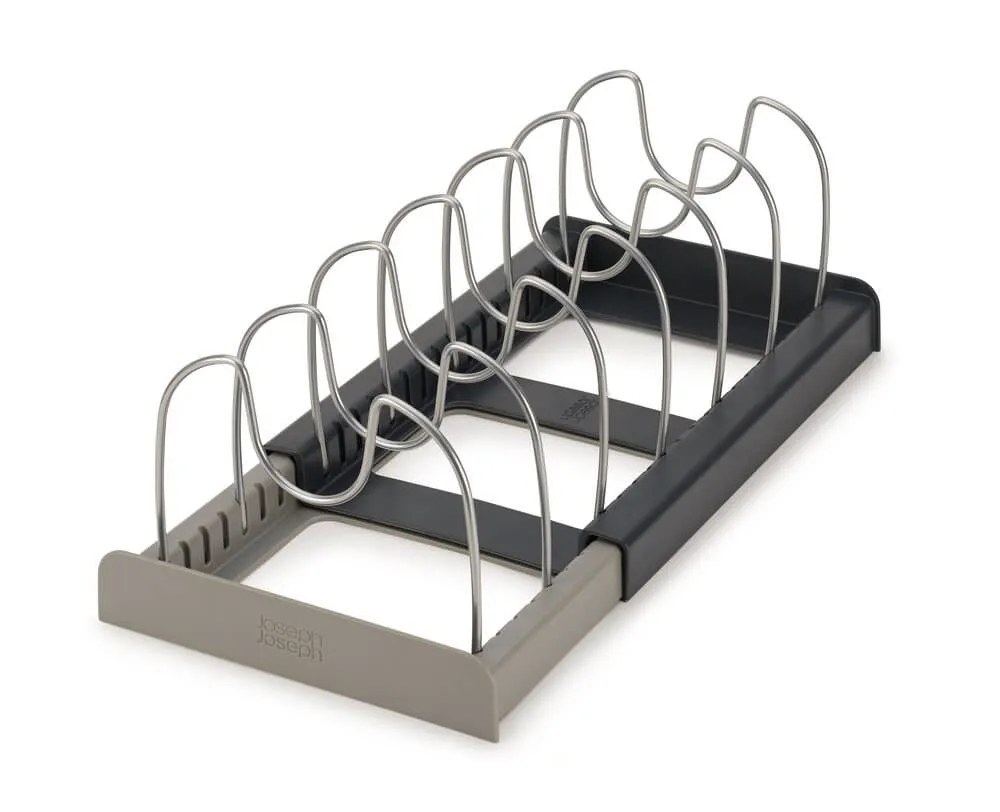 Joseph Joseph DrawerStore Expandable Cookware Organiser Rack Grey