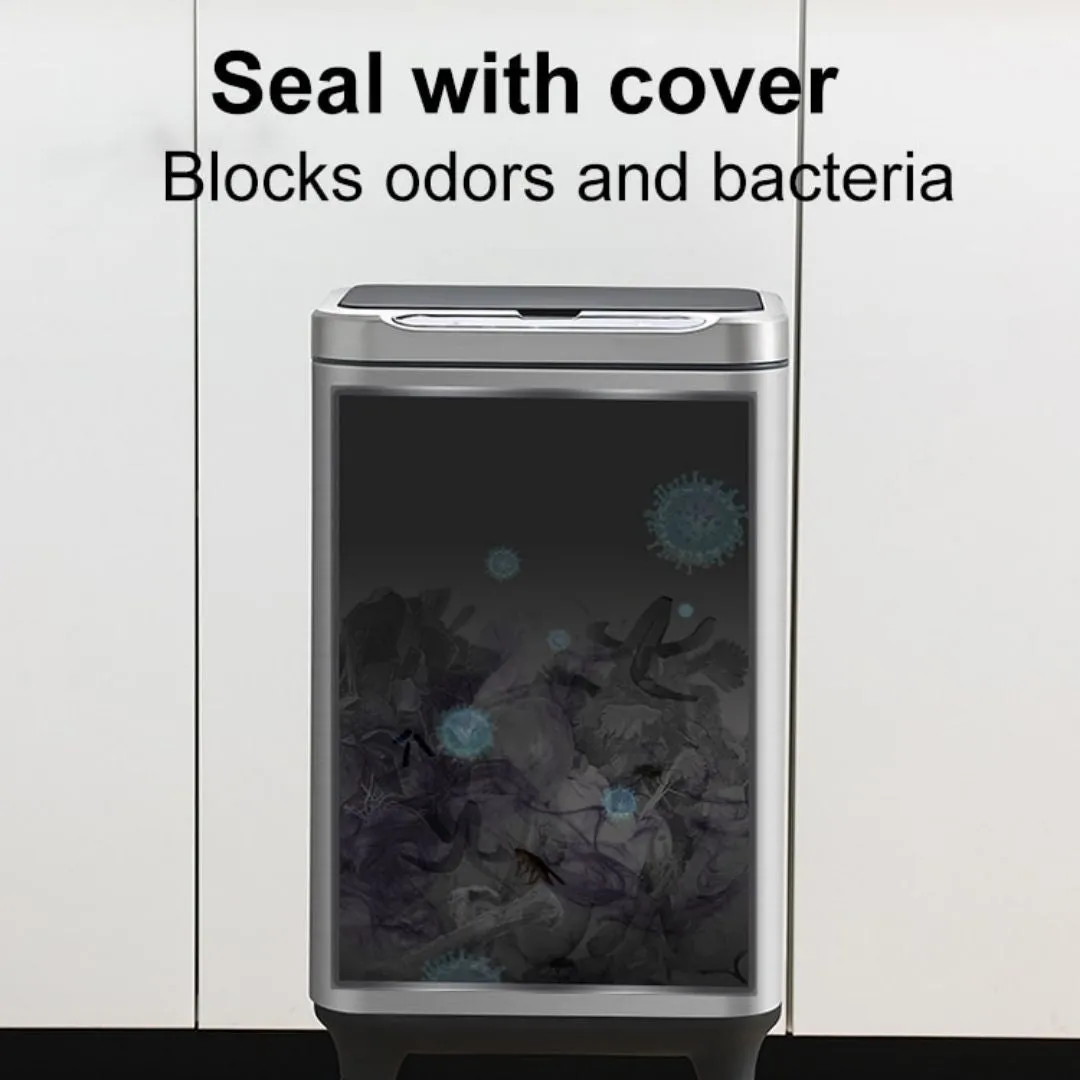 Kitchen Smart Sensor 50L Bin with legs (Rechargable)