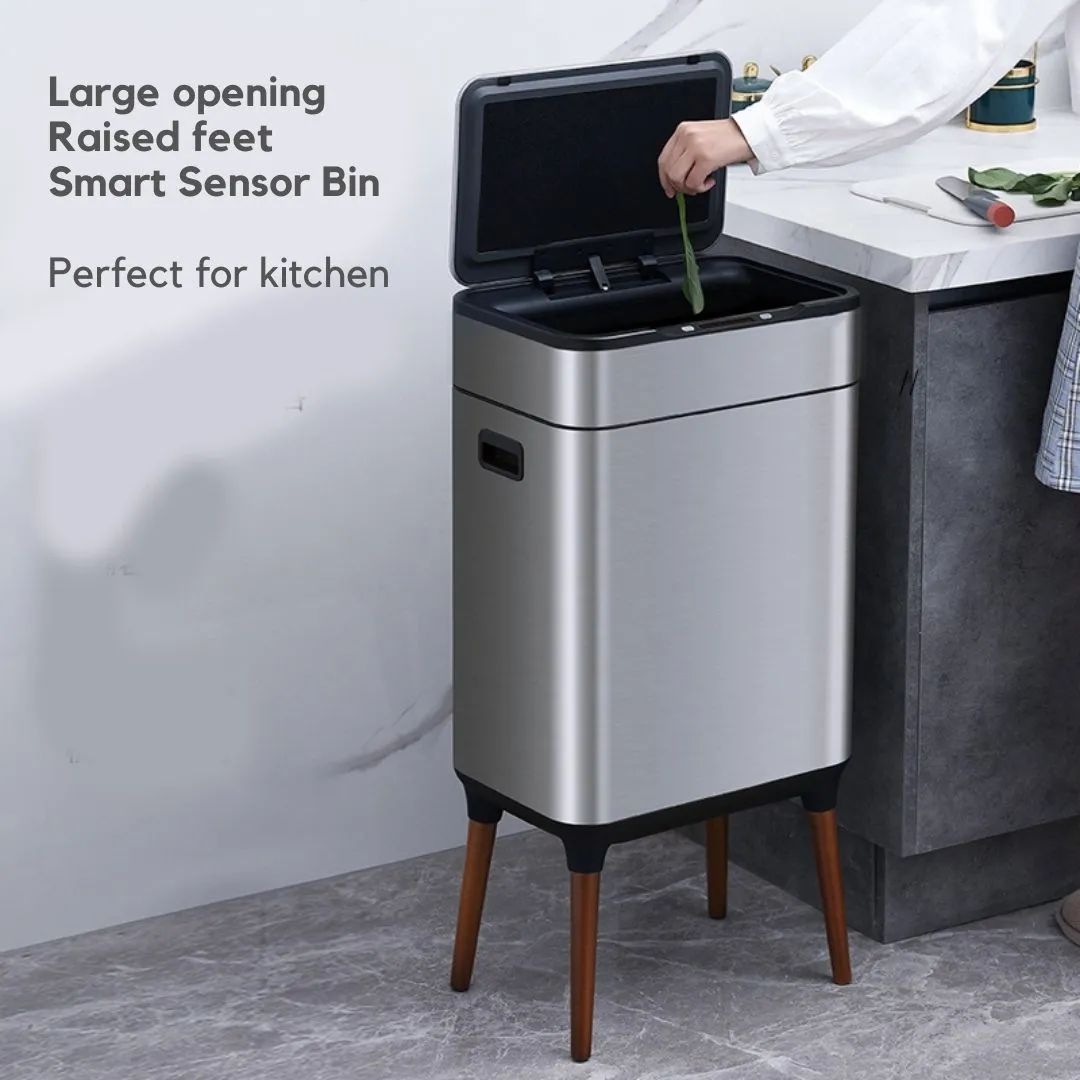 Kitchen Smart Sensor 50L Bin with legs (Rechargable)
