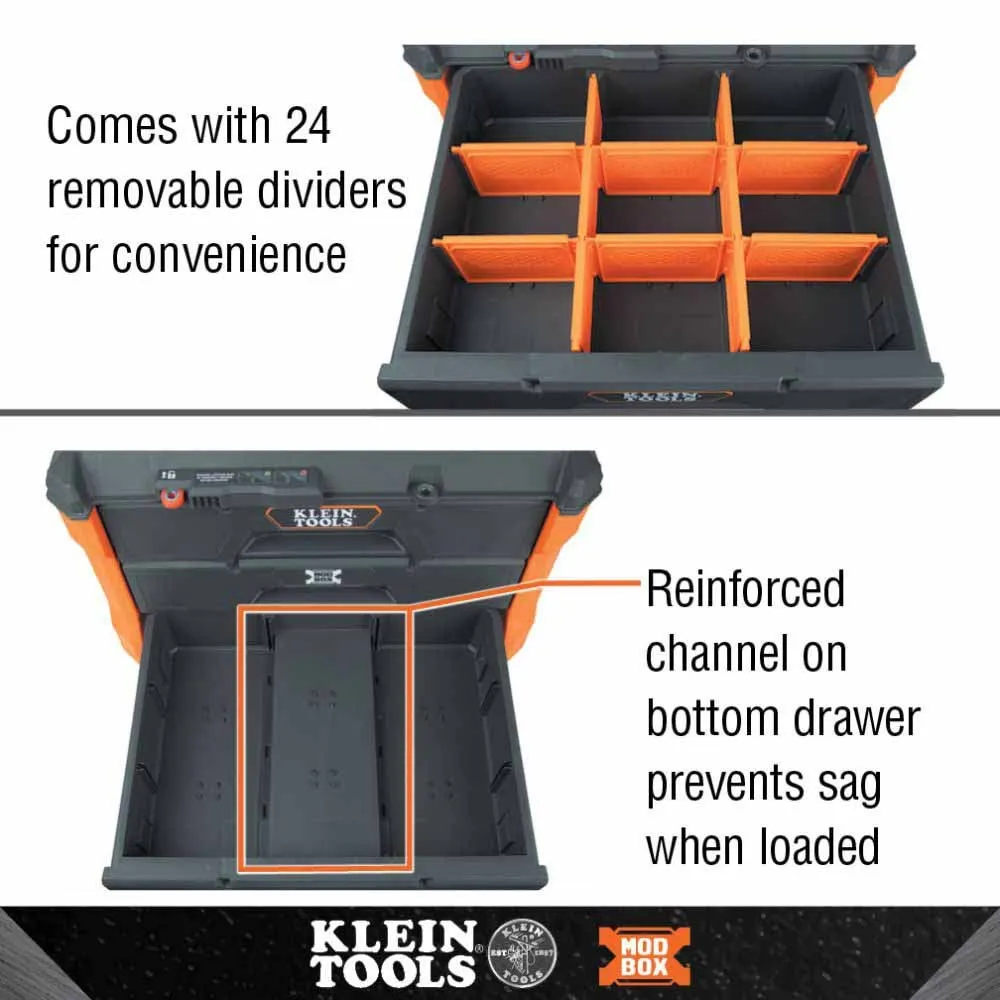 Klein 54823MB MODbox Three Drawer Toolbox