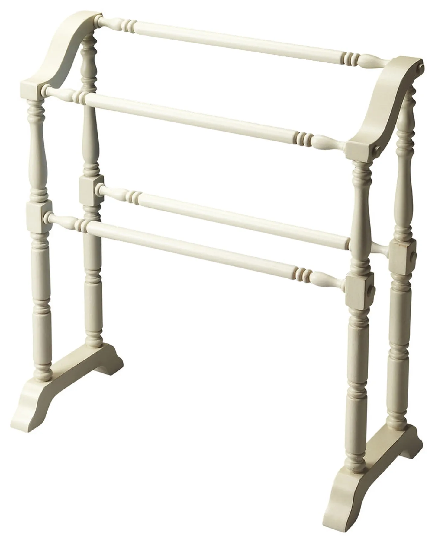 Lillian  Blanket Stand in White  5020222