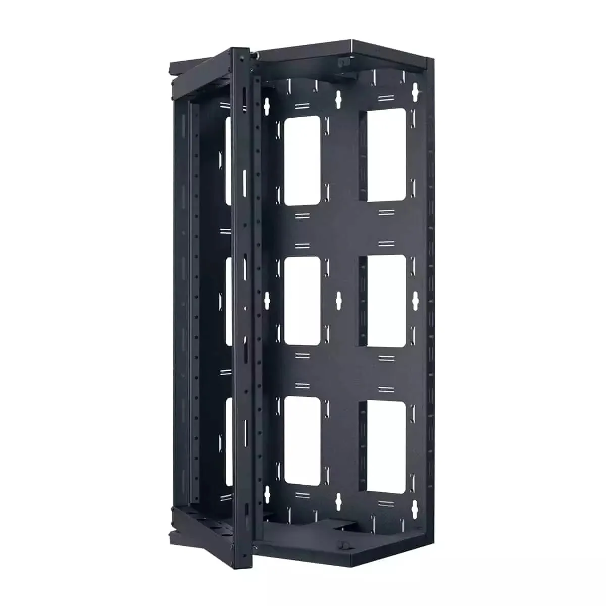 Lowell SGR-2012 Open Frame Wall Rack - 20U x 12"D