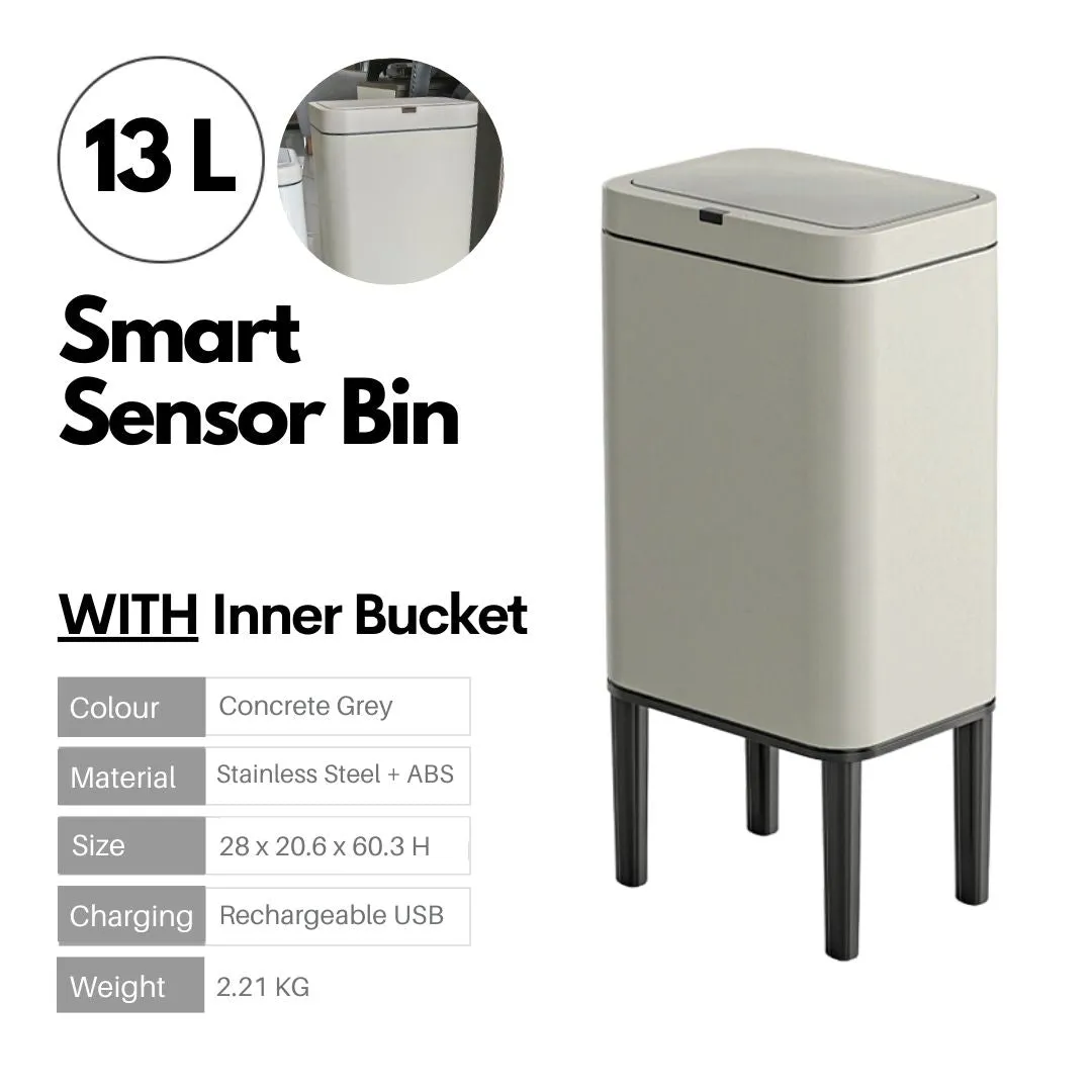 Lumi Sensor Trash Bin with legs Inner Bucket 13L